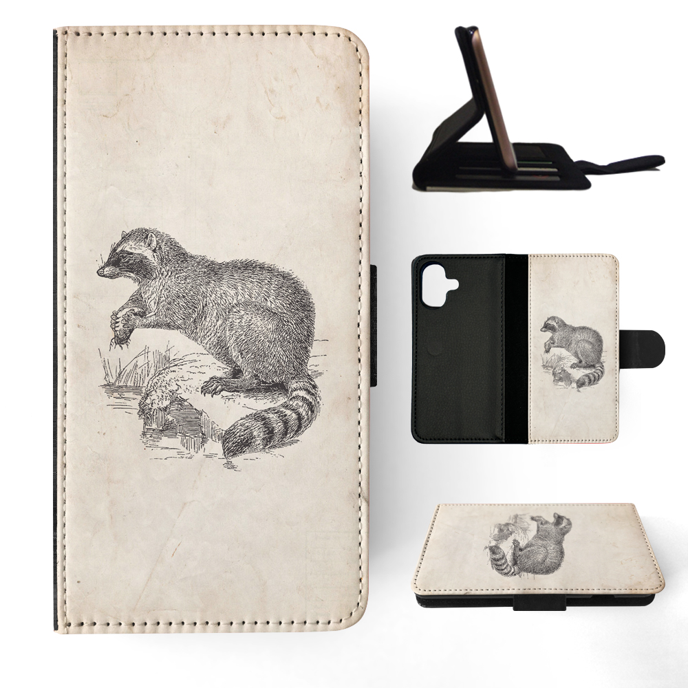 FLIP CASE FOR APPLE IPHONE|RACCOON - Imagen 21 de 193