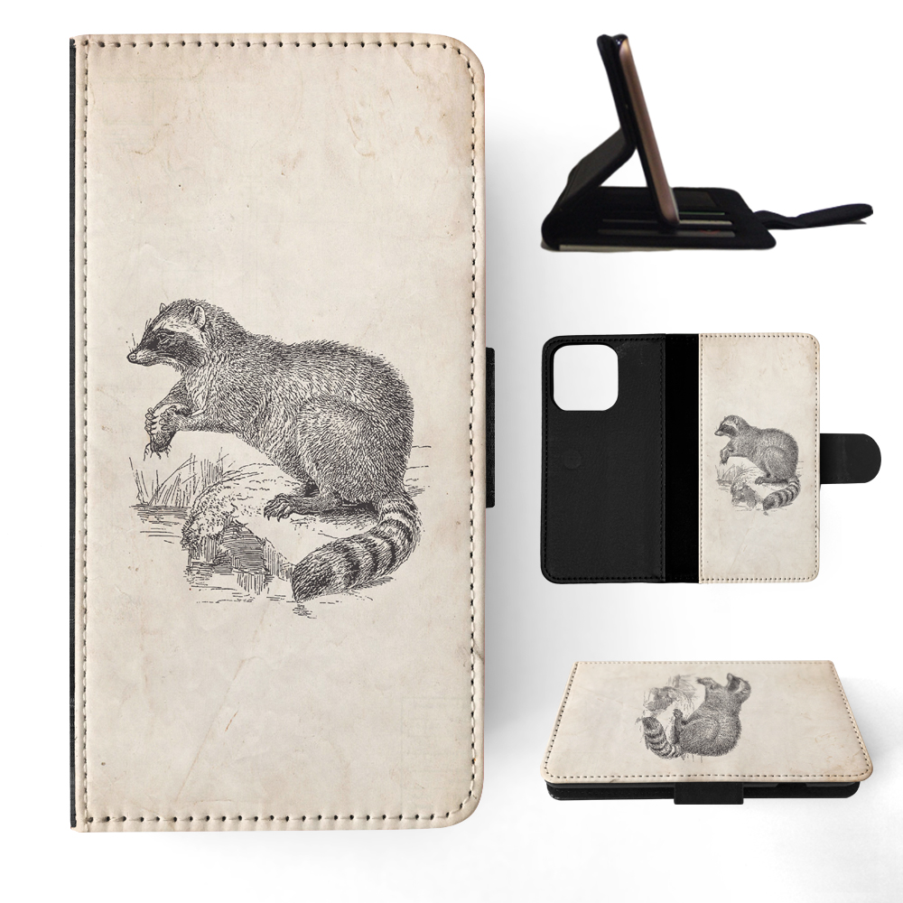 FLIP CASE FOR APPLE IPHONE|RACCOON - Imagen 11 de 193
