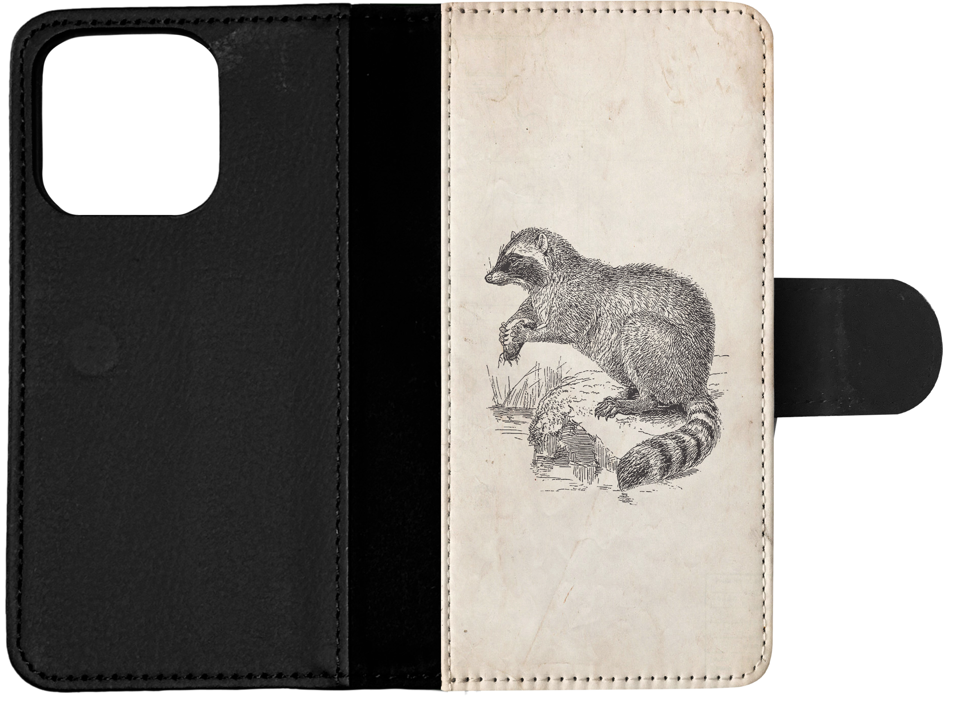 FLIP CASE FOR APPLE IPHONE|RACCOON - Imagen 14 de 193