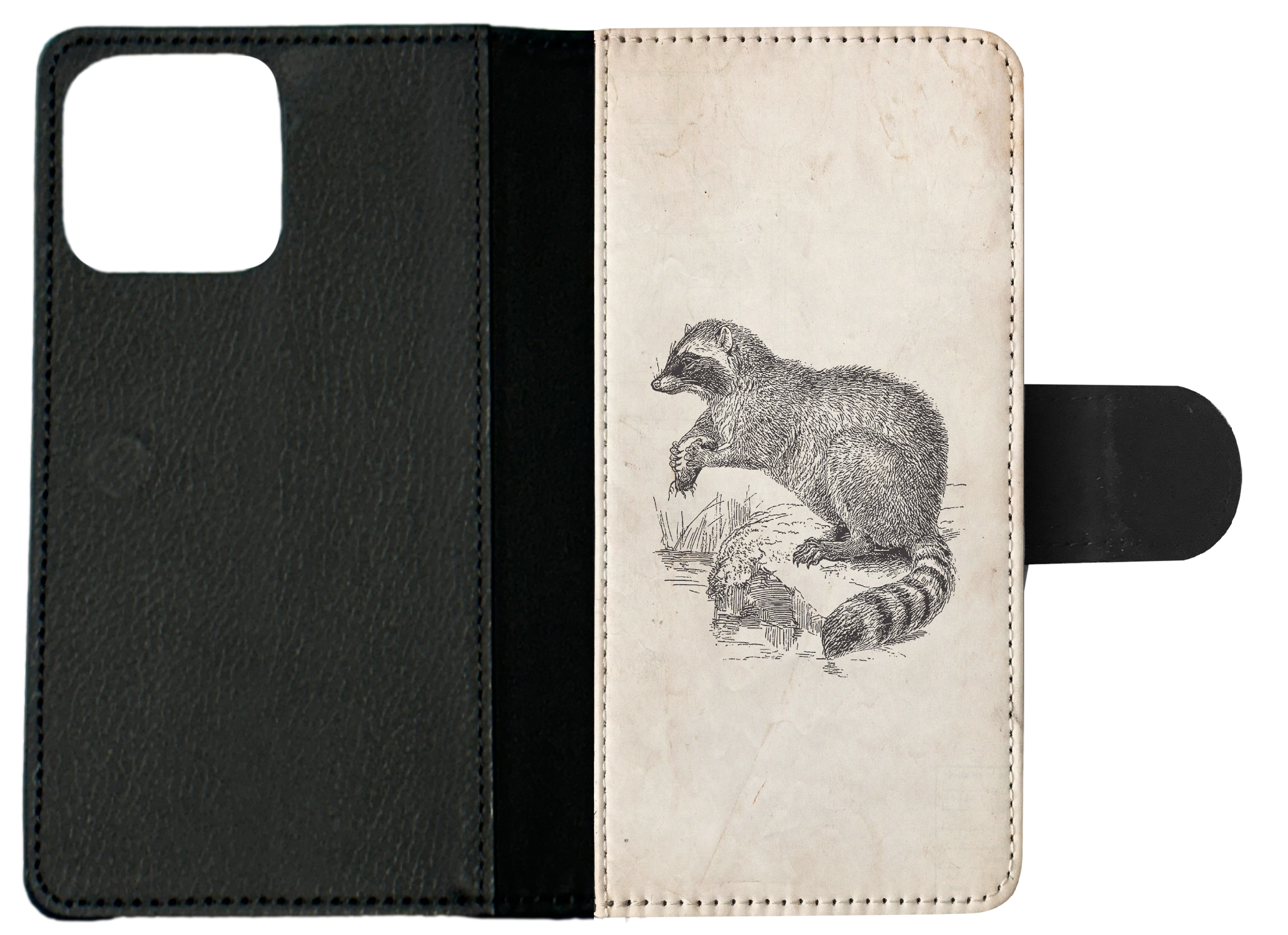FLIP CASE FOR APPLE IPHONE|RACCOON - Imagen 9 de 193