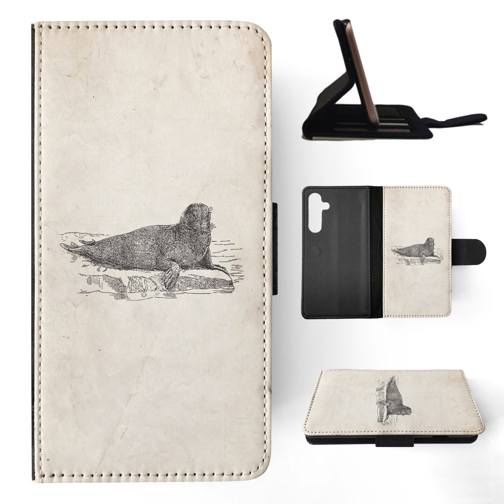 FLIP CASE FOR SAMSUNG GALAXY|SEA-ELEPHANT - Picture 11 of 120