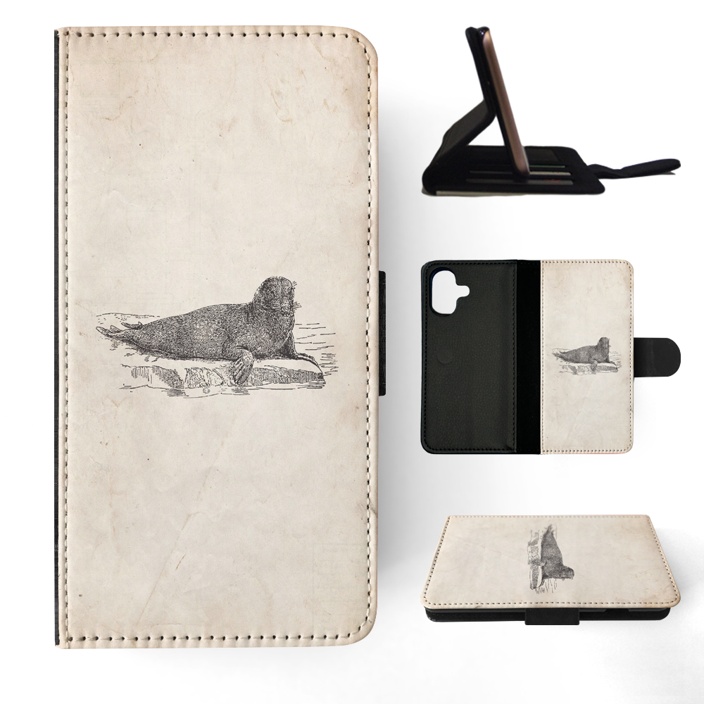 FLIP CASE FOR APPLE IPHONE|SEA-ELEPHANT - Picture 21 of 193