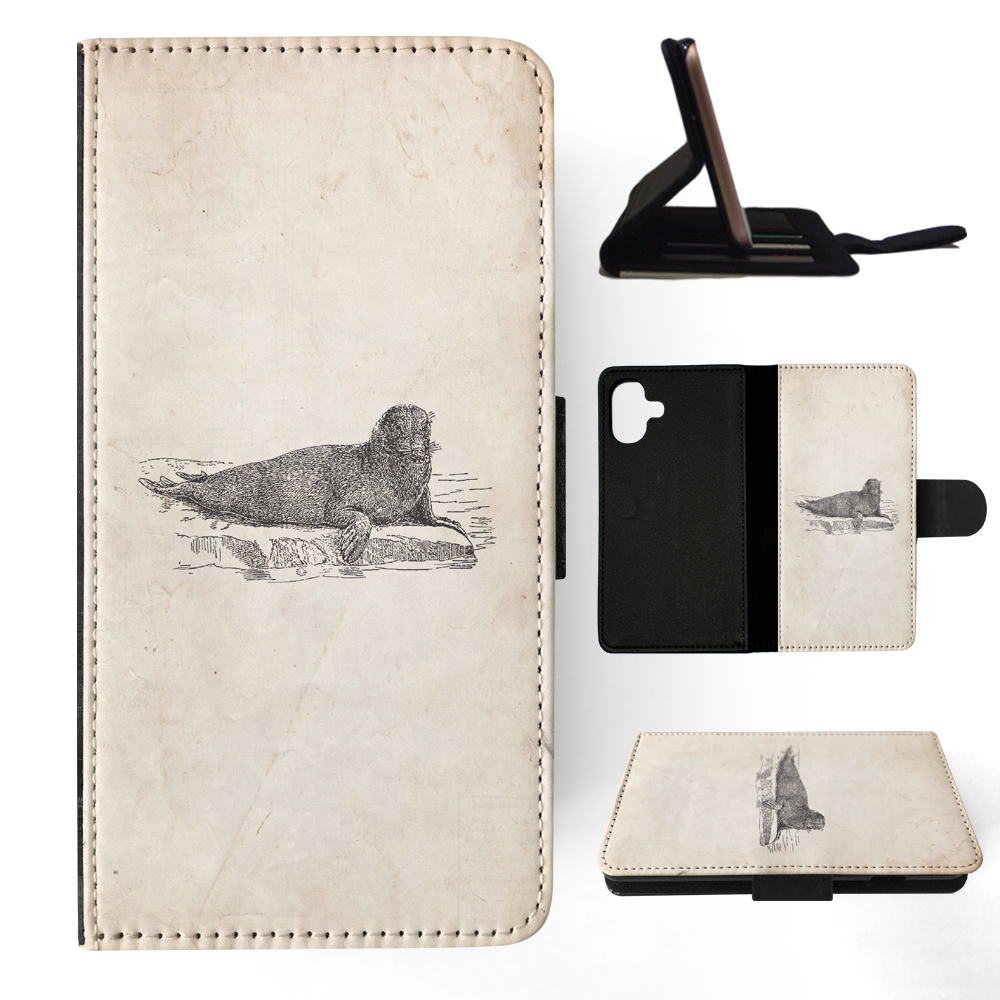 FLIP CASE FOR APPLE IPHONE|SEA-ELEPHANT - Picture 16 of 193