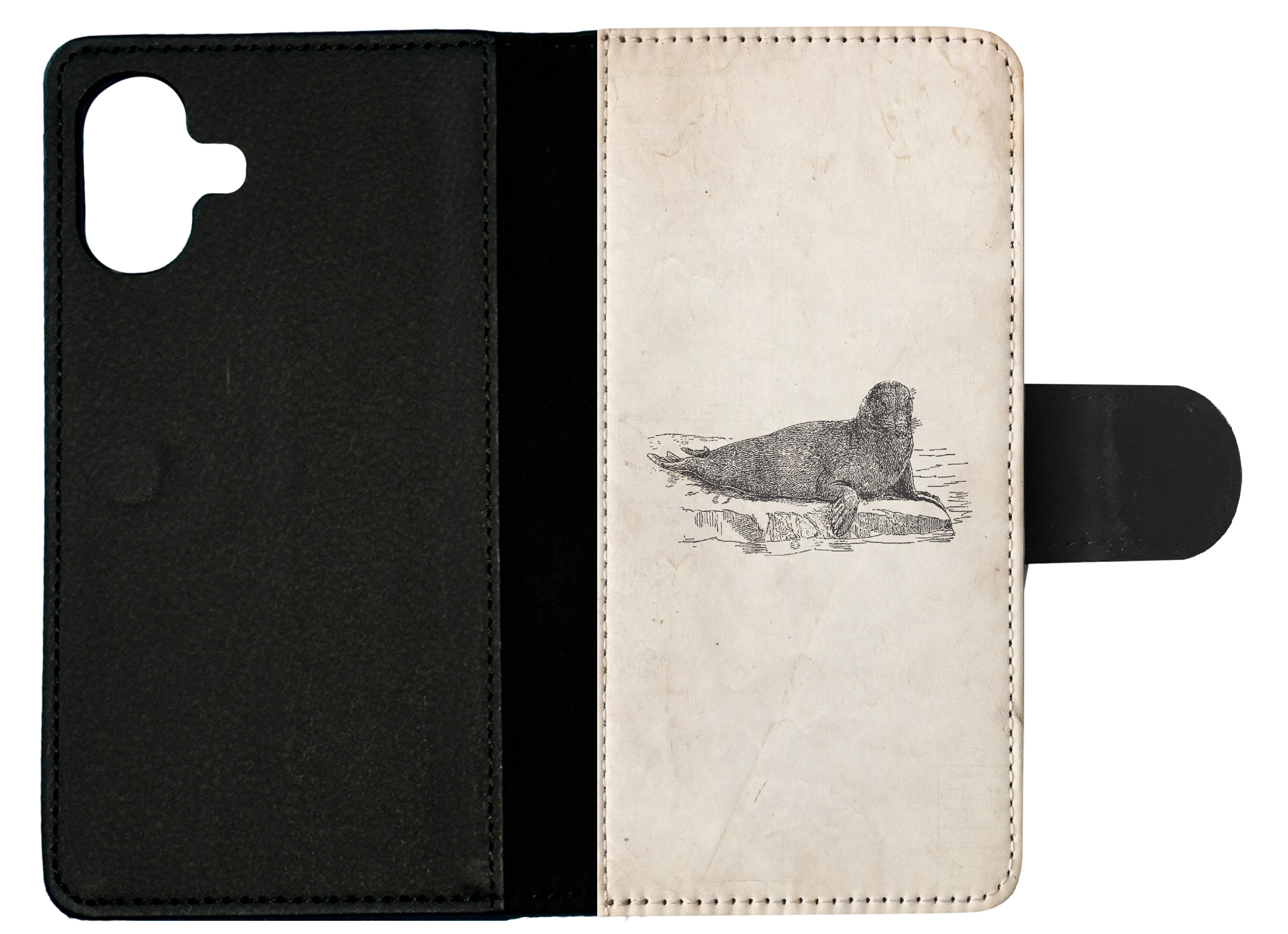 FLIP CASE FOR APPLE IPHONE|SEA-ELEPHANT - Picture 19 of 193