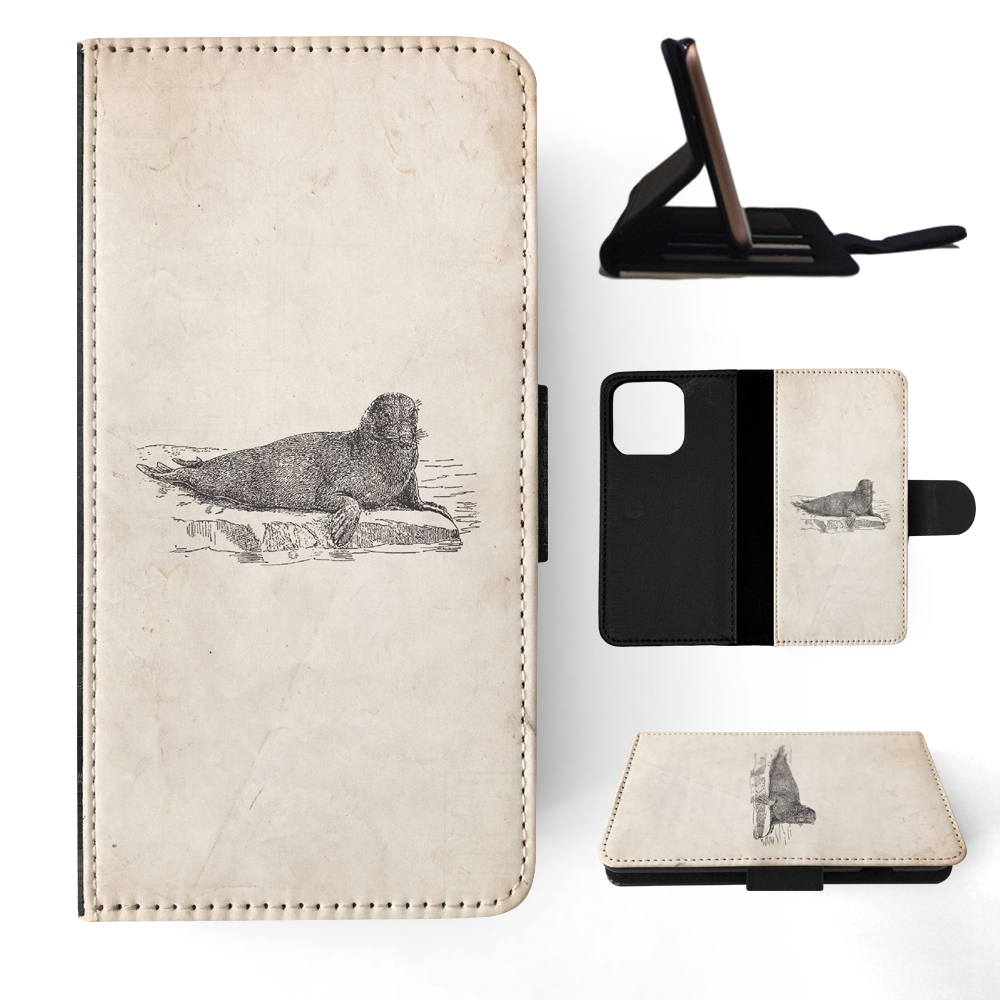 FLIP CASE FOR APPLE IPHONE|SEA-ELEPHANT - Picture 11 of 193