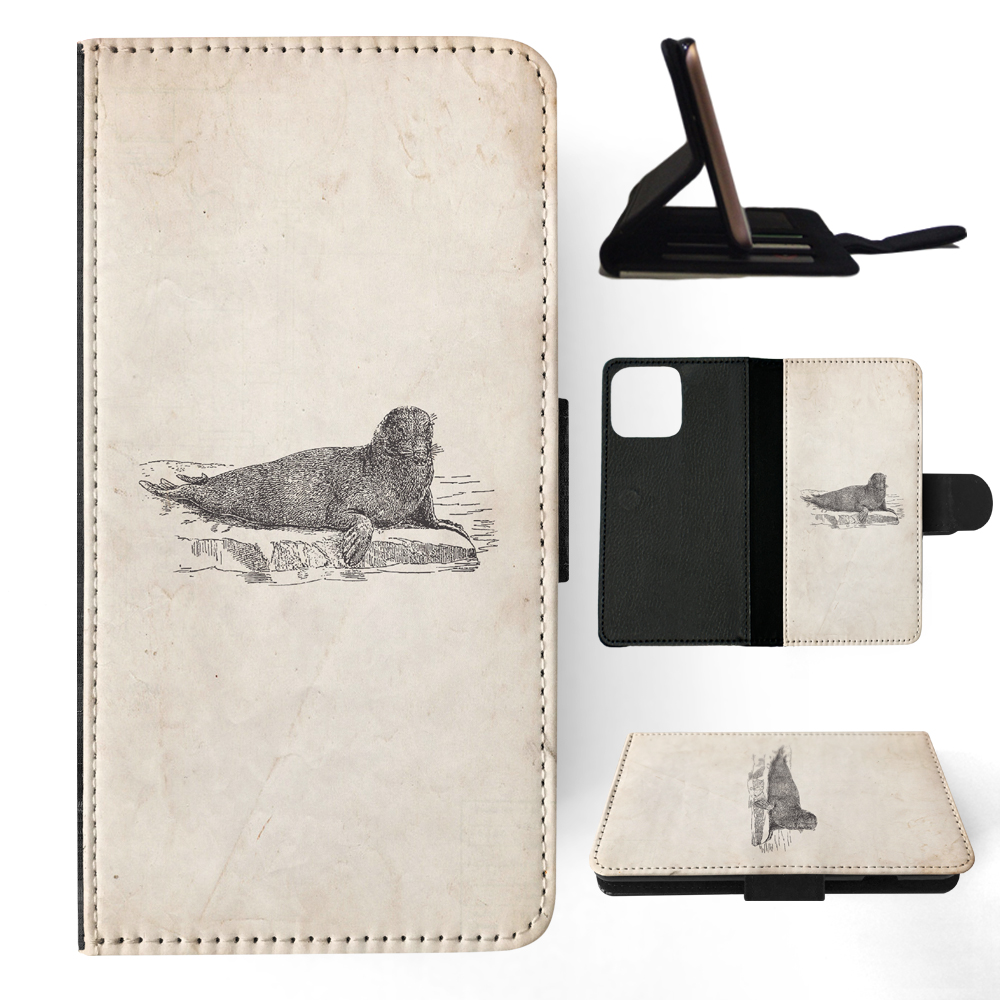 FLIP CASE FOR APPLE IPHONE|SEA-ELEPHANT - Picture 6 of 193