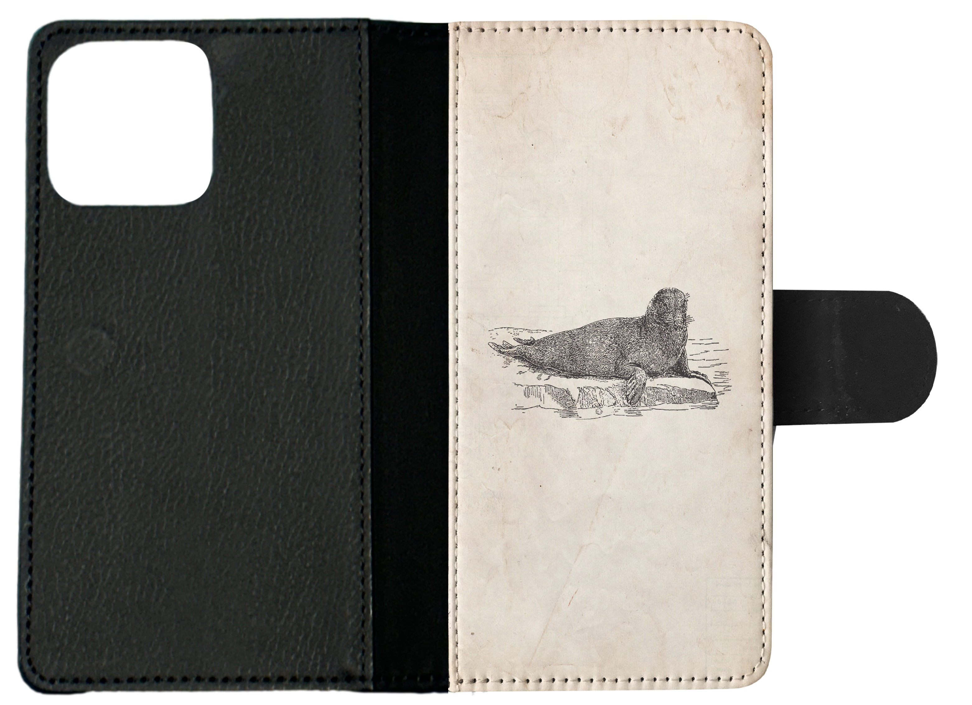 FLIP CASE FOR APPLE IPHONE|SEA-ELEPHANT - Picture 9 of 193