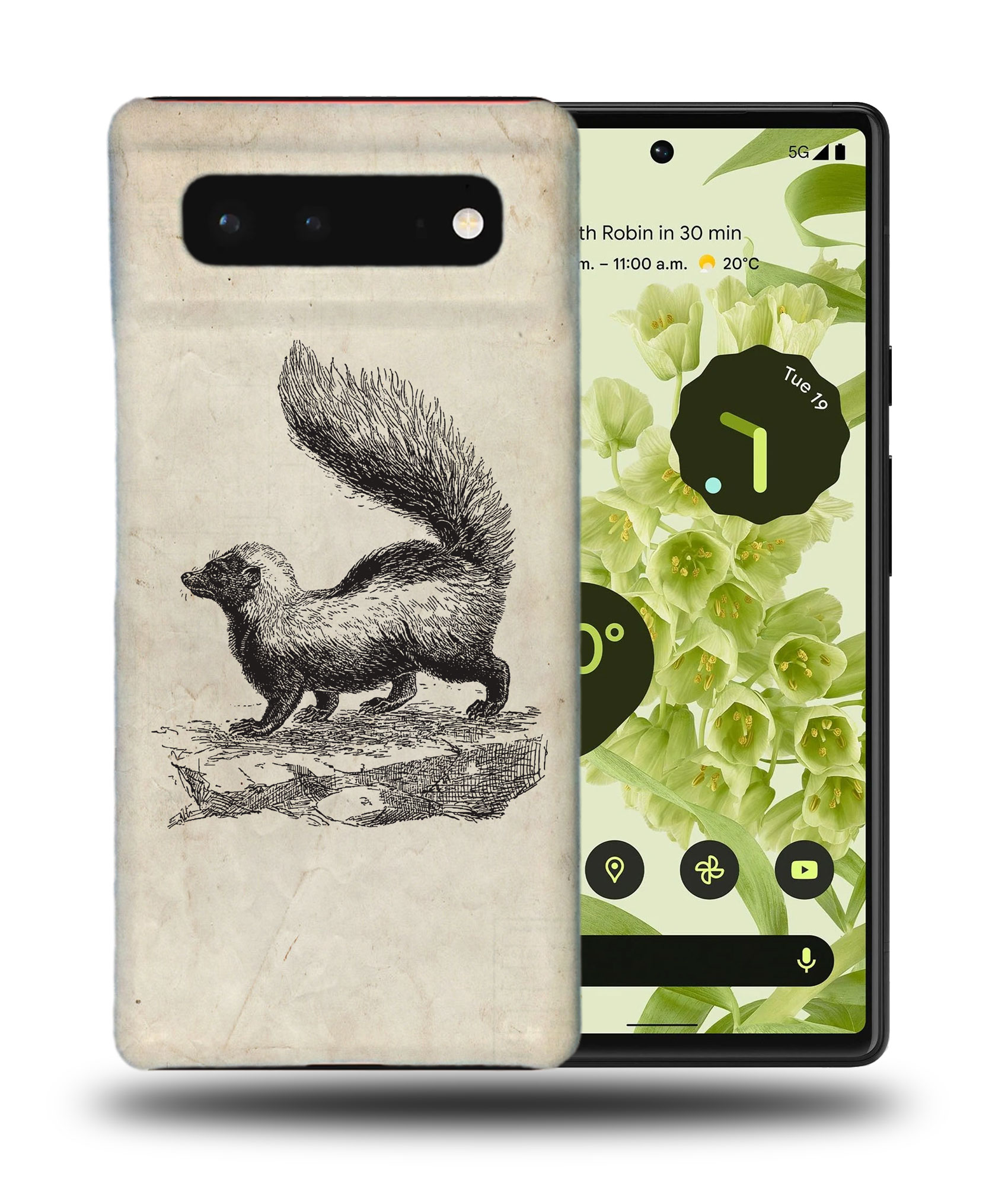 CASE COVER FOR GOOGLE PIXEL|SKUNK - Picture 3 of 11