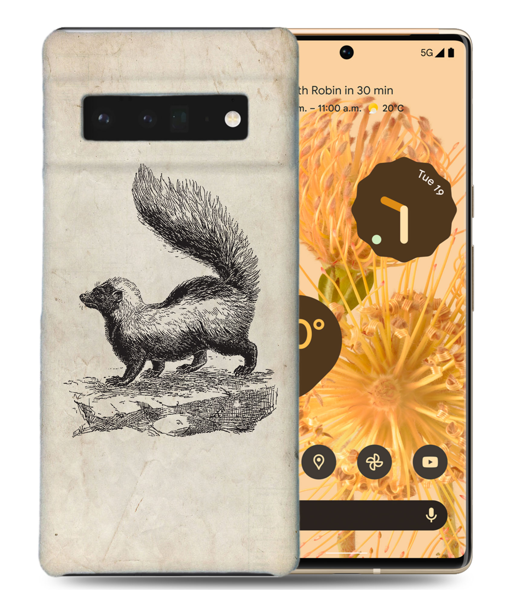 CASE COVER FOR GOOGLE PIXEL|SKUNK - Picture 2 of 11