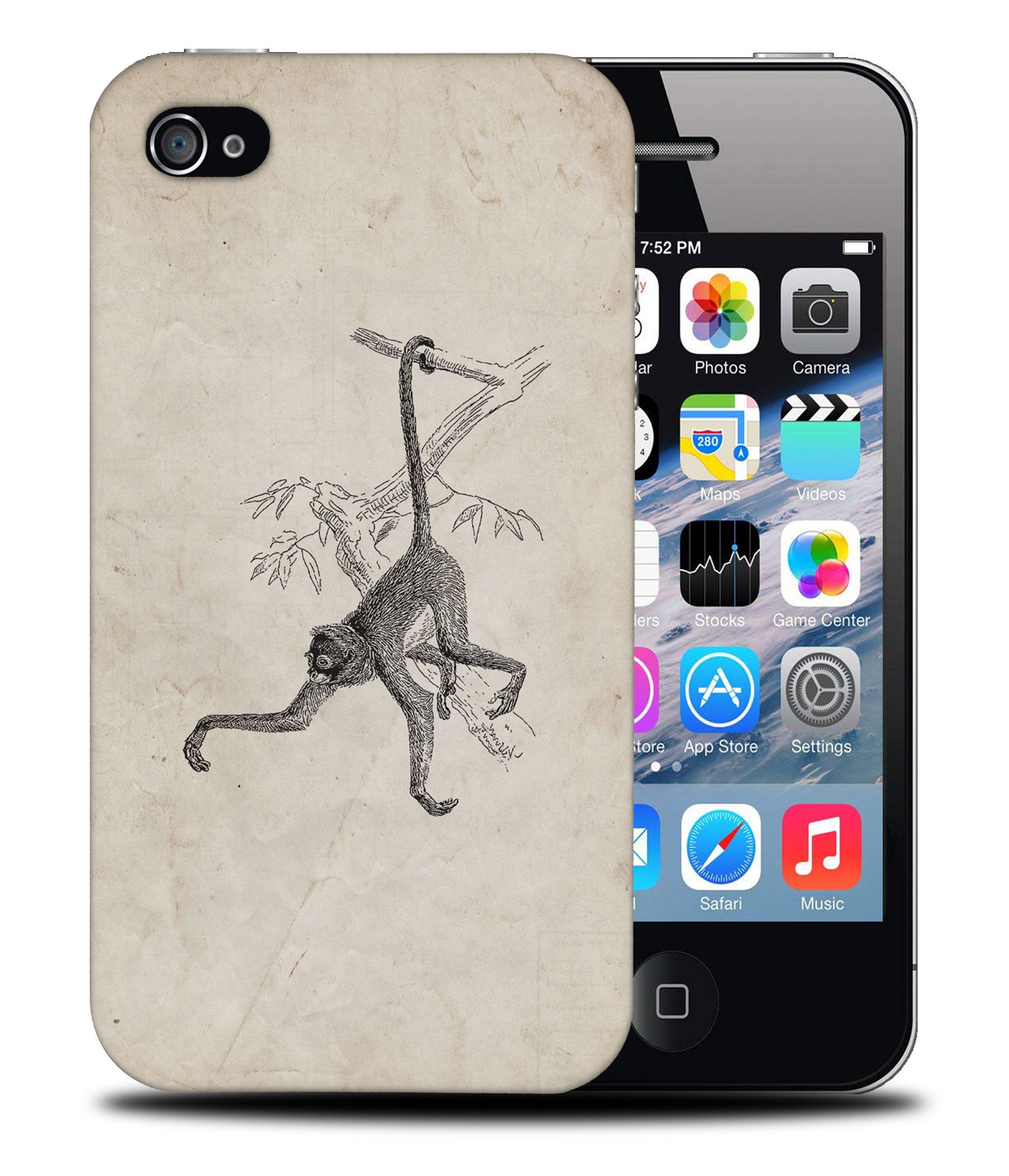 CASE COVER FOR APPLE IPHONE|SPIDER-MONKEY - Bild 40 von 44
