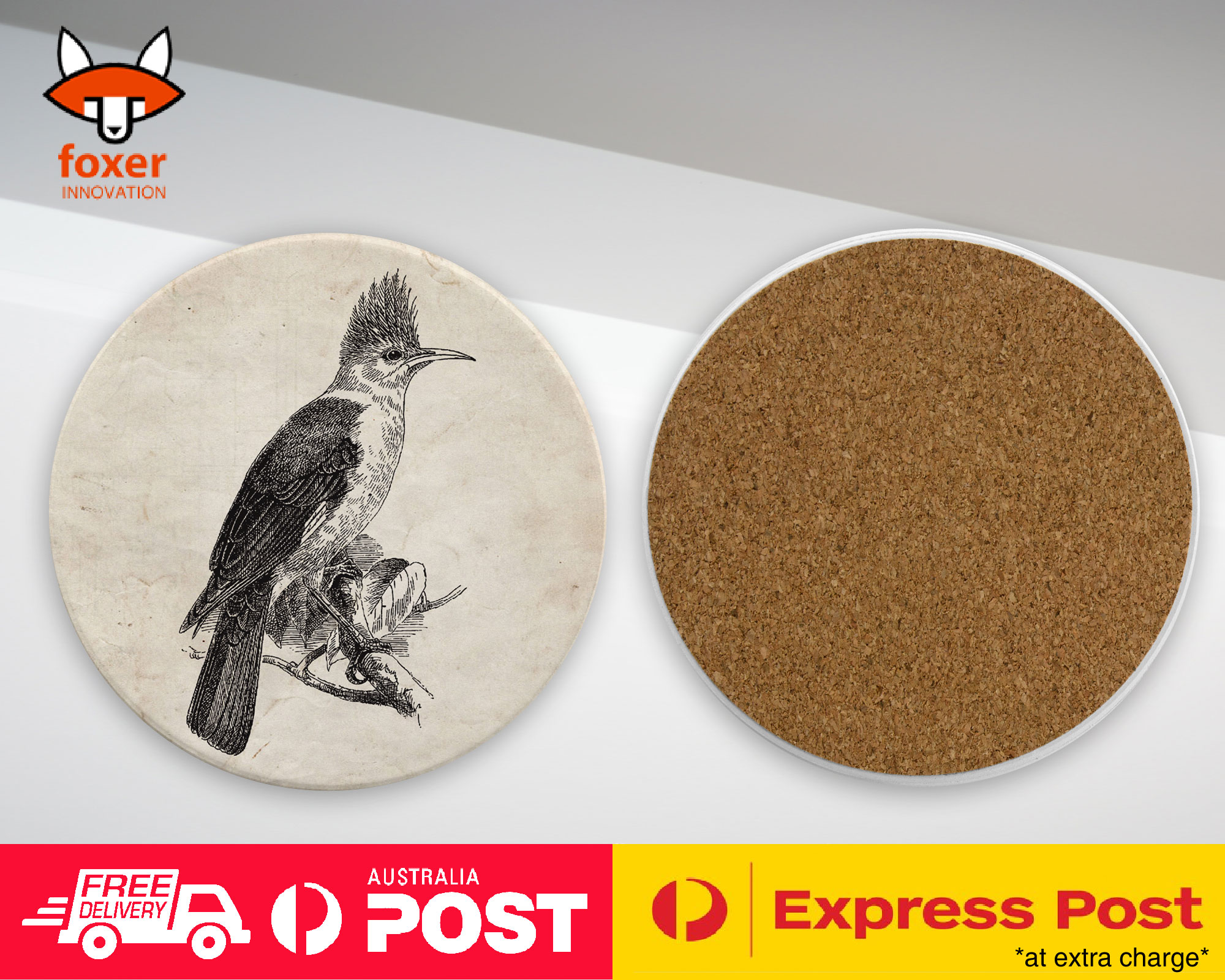 COASTER COFFEE DRINKING MAT|STARLING BIRD - Bild 8 von 21