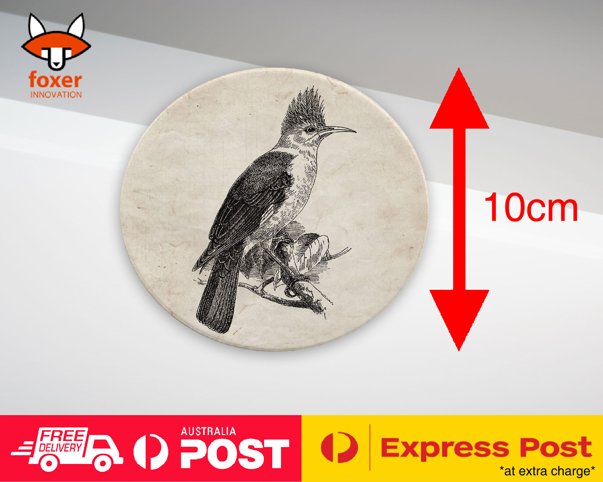 COASTER COFFEE DRINKING MAT|STARLING BIRD - Bild 11 von 21