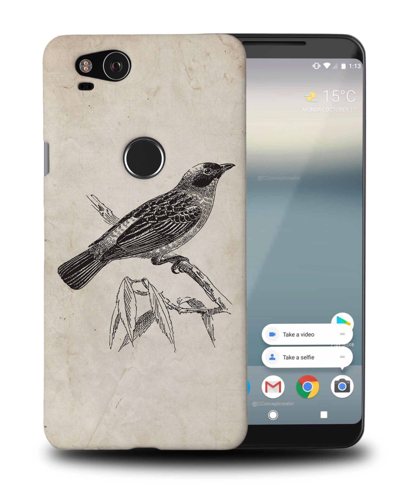 CASE COVER FOR GOOGLE PIXEL|TANAGER BIRD - 第 9/11 張圖片