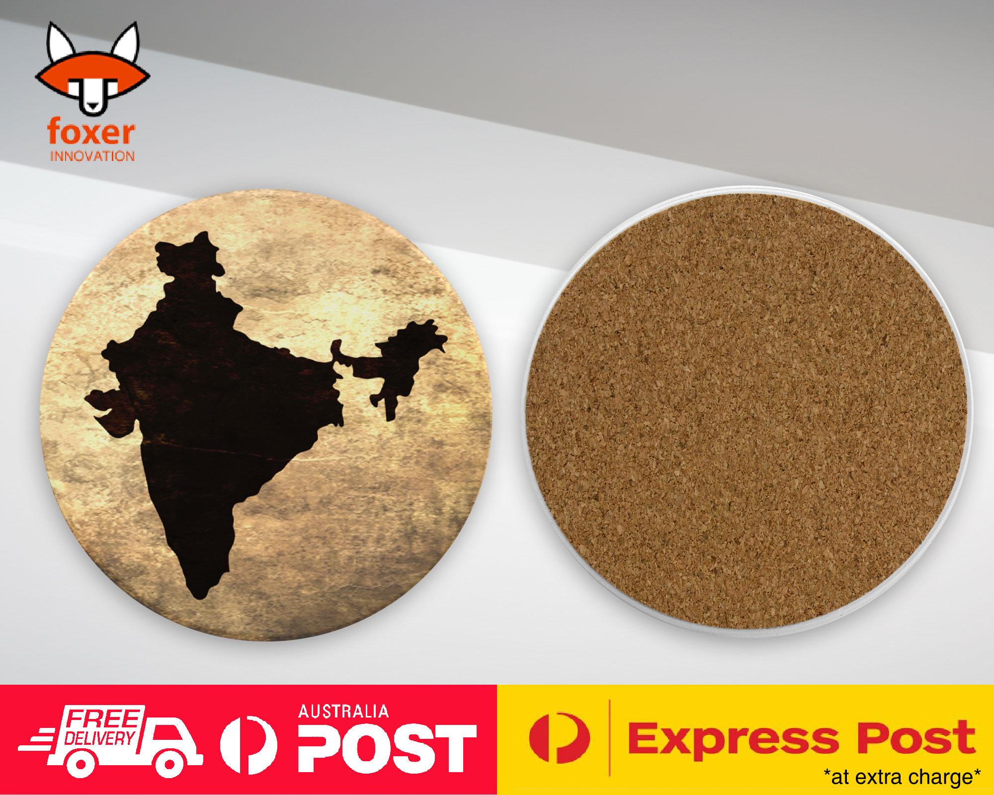 COASTER COFFEE DRINKING MAT|INDIA NATIONAL COUNTRY