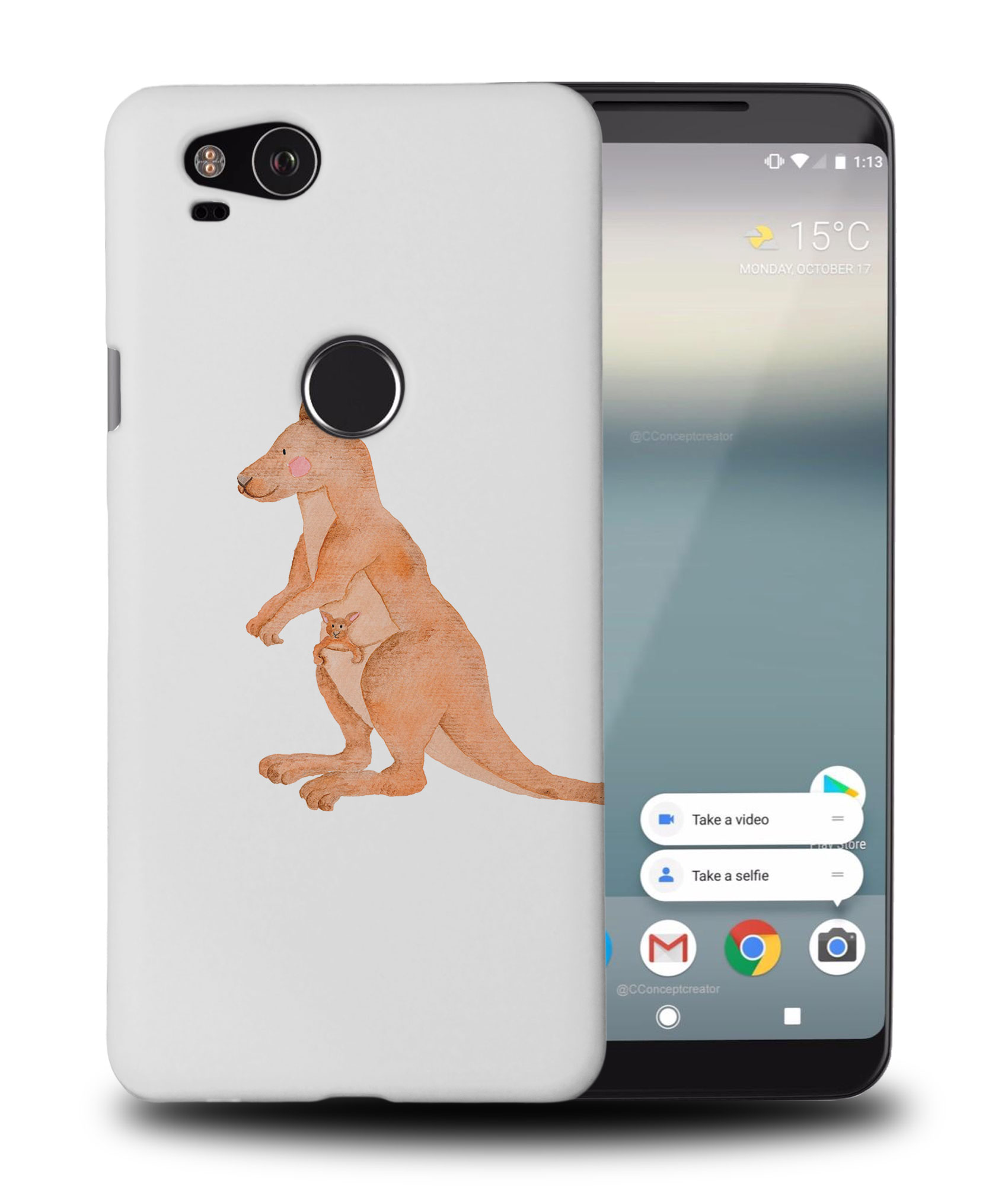 CASE COVER FOR GOOGLE PIXEL|KANGAROO - Imagen 9 de 11