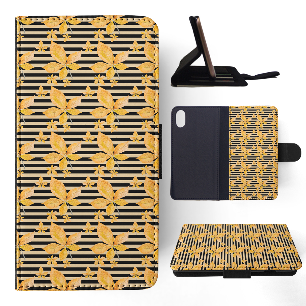 FLIP CASE FOR APPLE IPHONE|FALL AUTUMN LEAVES PATTERN 5 - Bild 114 von 193