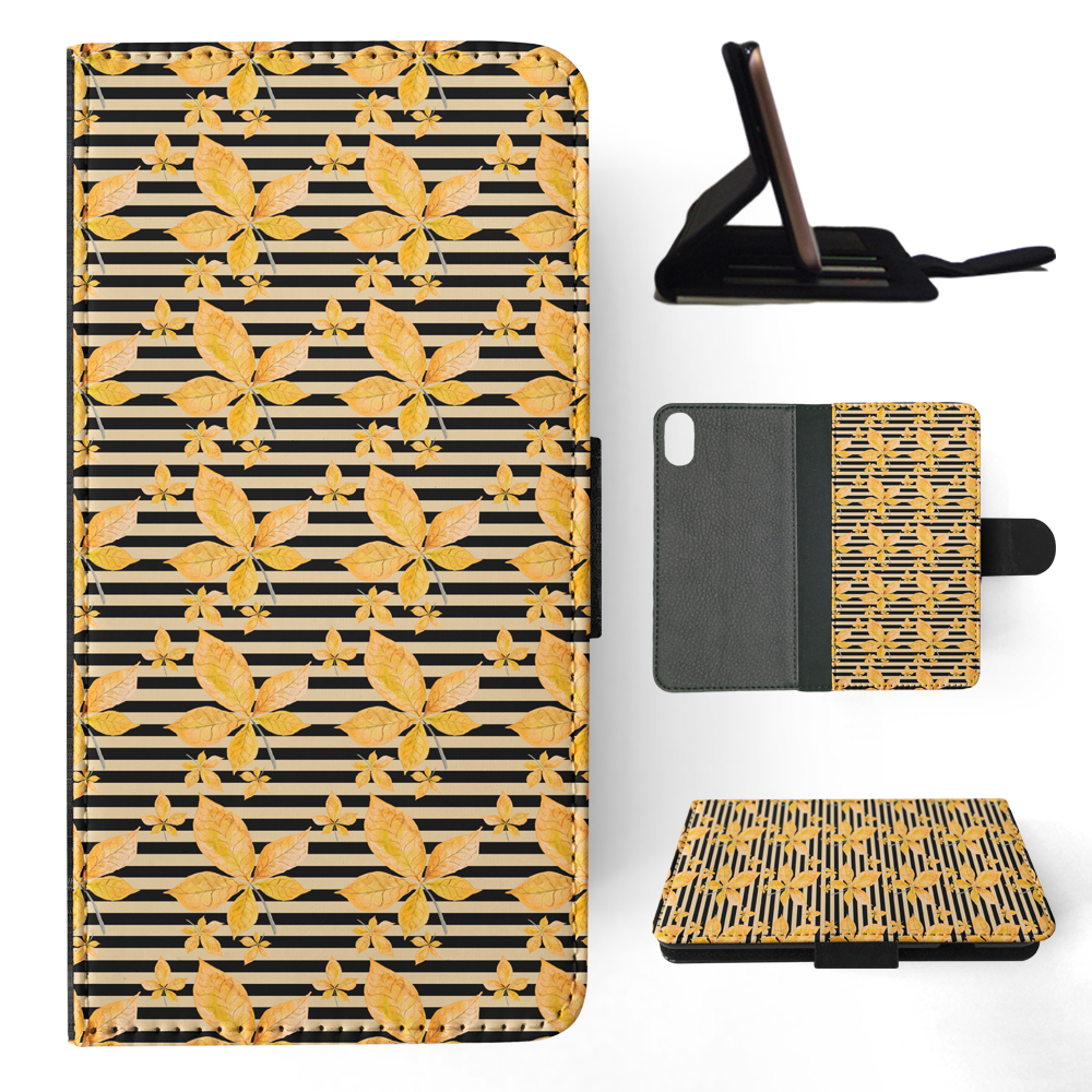 FLIP CASE FOR APPLE IPHONE|FALL AUTUMN LEAVES PATTERN 5 - Bild 119 von 193