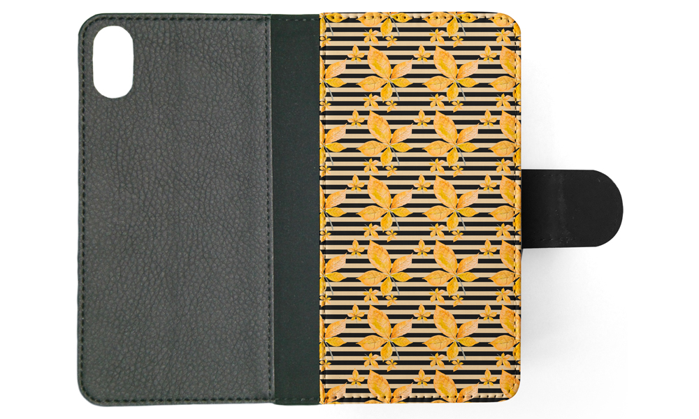 FLIP CASE FOR APPLE IPHONE|FALL AUTUMN LEAVES PATTERN 5 - Bild 122 von 193