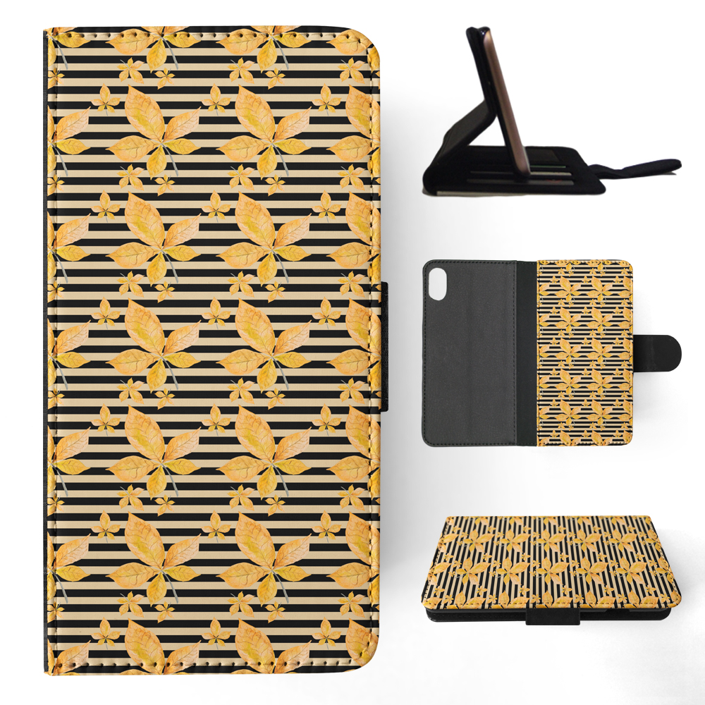 FLIP CASE FOR APPLE IPHONE|FALL AUTUMN LEAVES PATTERN 5 - Bild 109 von 193