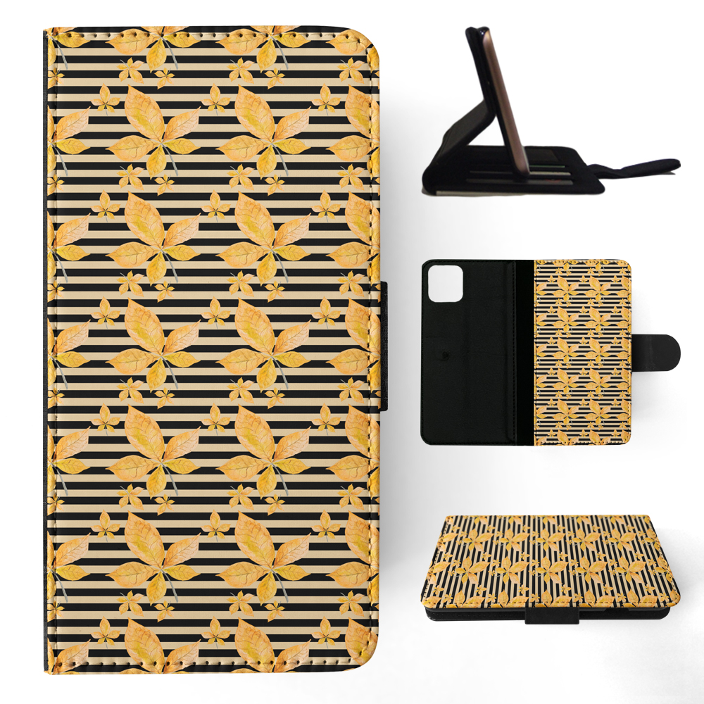 FLIP CASE FOR APPLE IPHONE|FALL AUTUMN LEAVES PATTERN 5 - Bild 104 von 193