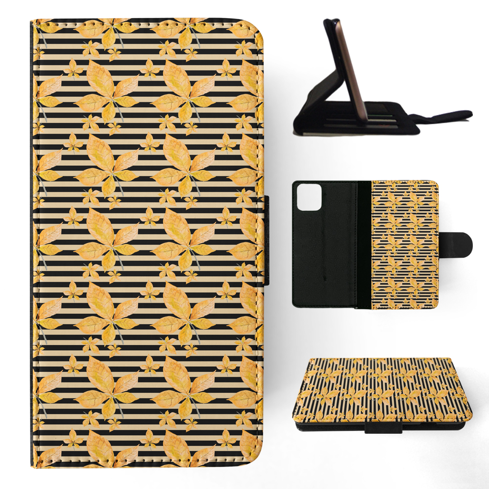 FLIP CASE FOR APPLE IPHONE|FALL AUTUMN LEAVES PATTERN 5 - Bild 99 von 193