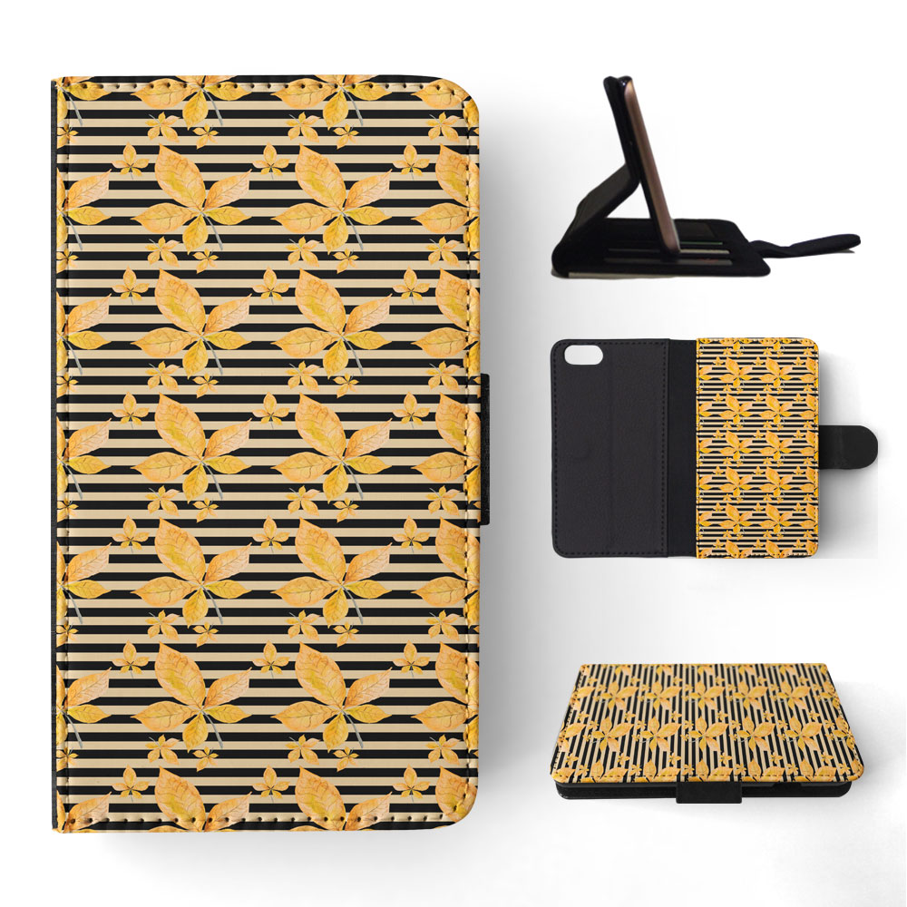 FLIP CASE FOR APPLE IPHONE|FALL AUTUMN LEAVES PATTERN 5 - Bild 169 von 193