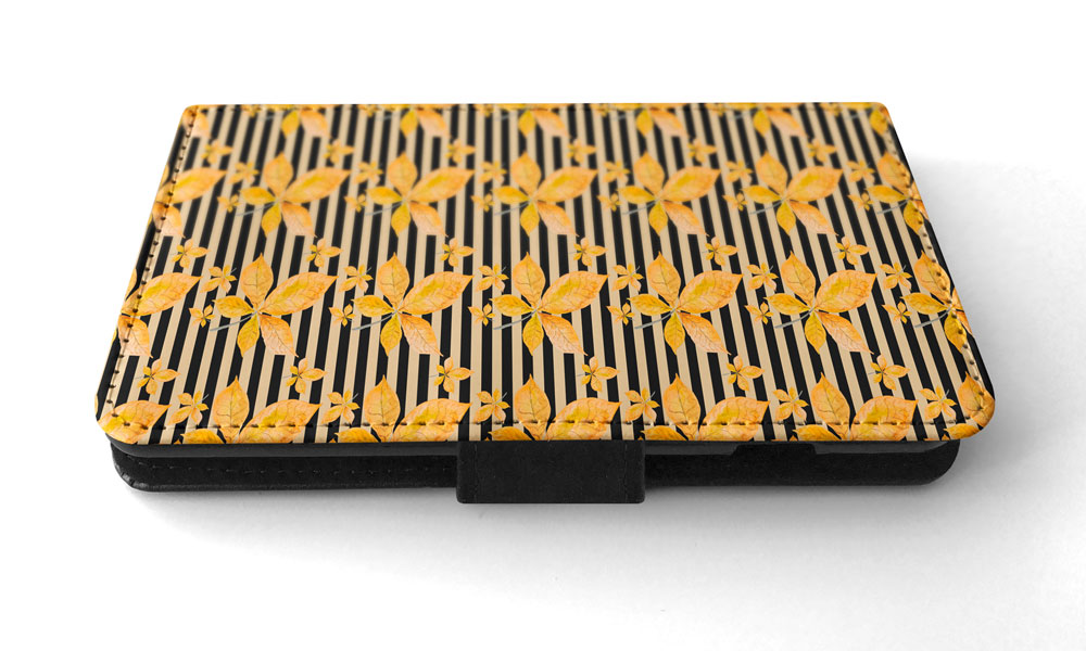 FLIP CASE FOR APPLE IPHONE|FALL AUTUMN LEAVES PATTERN 5 - Bild 171 von 193