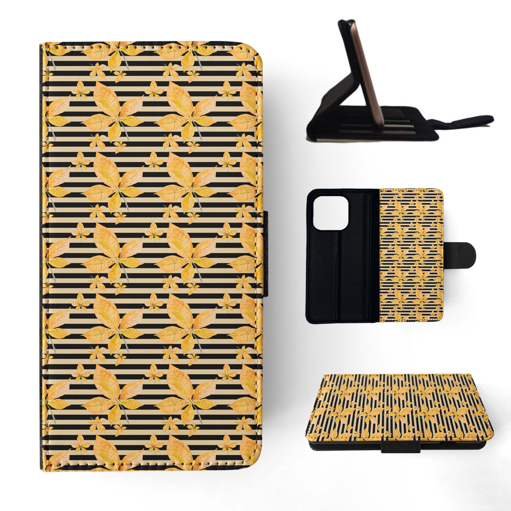 FLIP CASE FOR APPLE IPHONE|FALL AUTUMN LEAVES PATTERN 5 - Bild 71 von 193