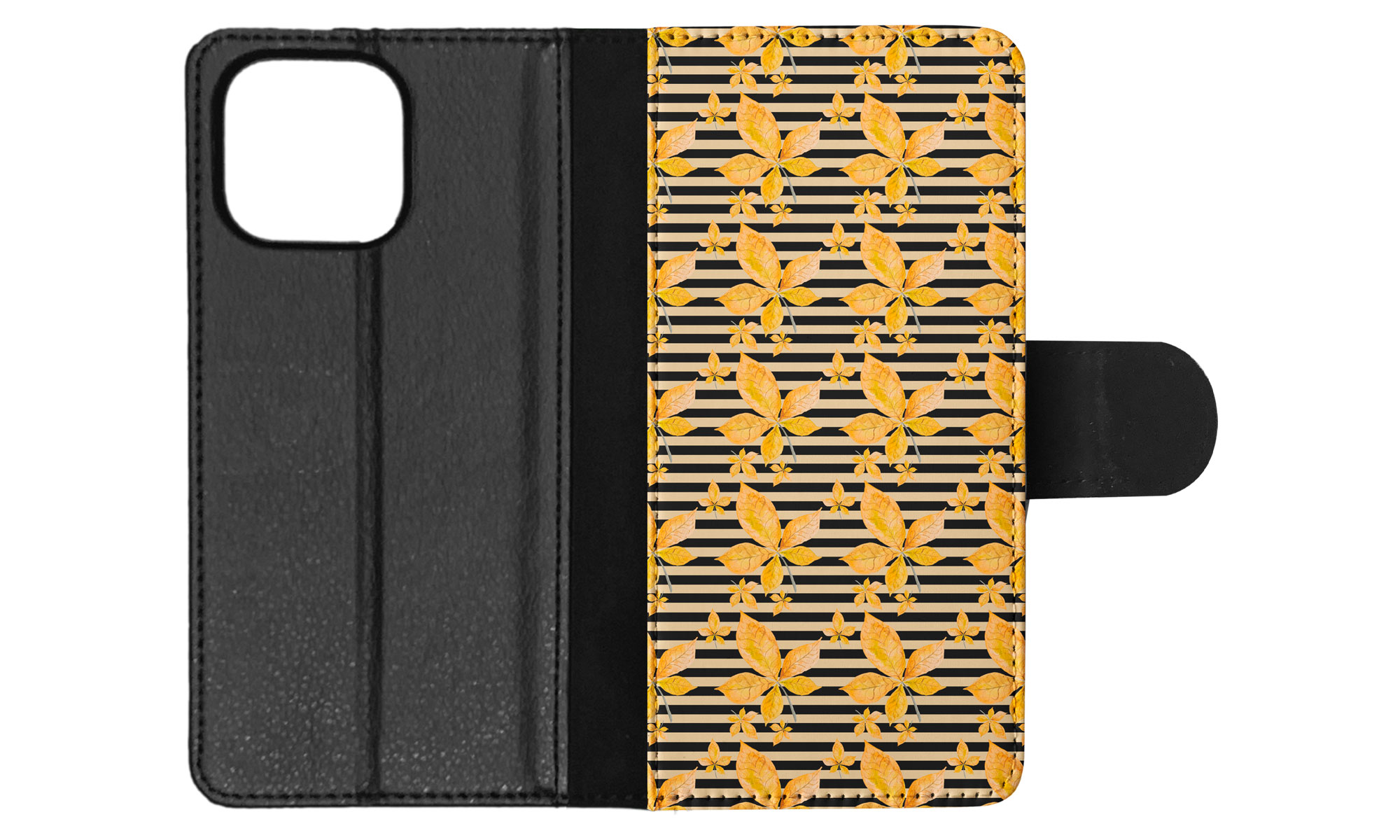 FLIP CASE FOR APPLE IPHONE|FALL AUTUMN LEAVES PATTERN 5 - Bild 69 von 193