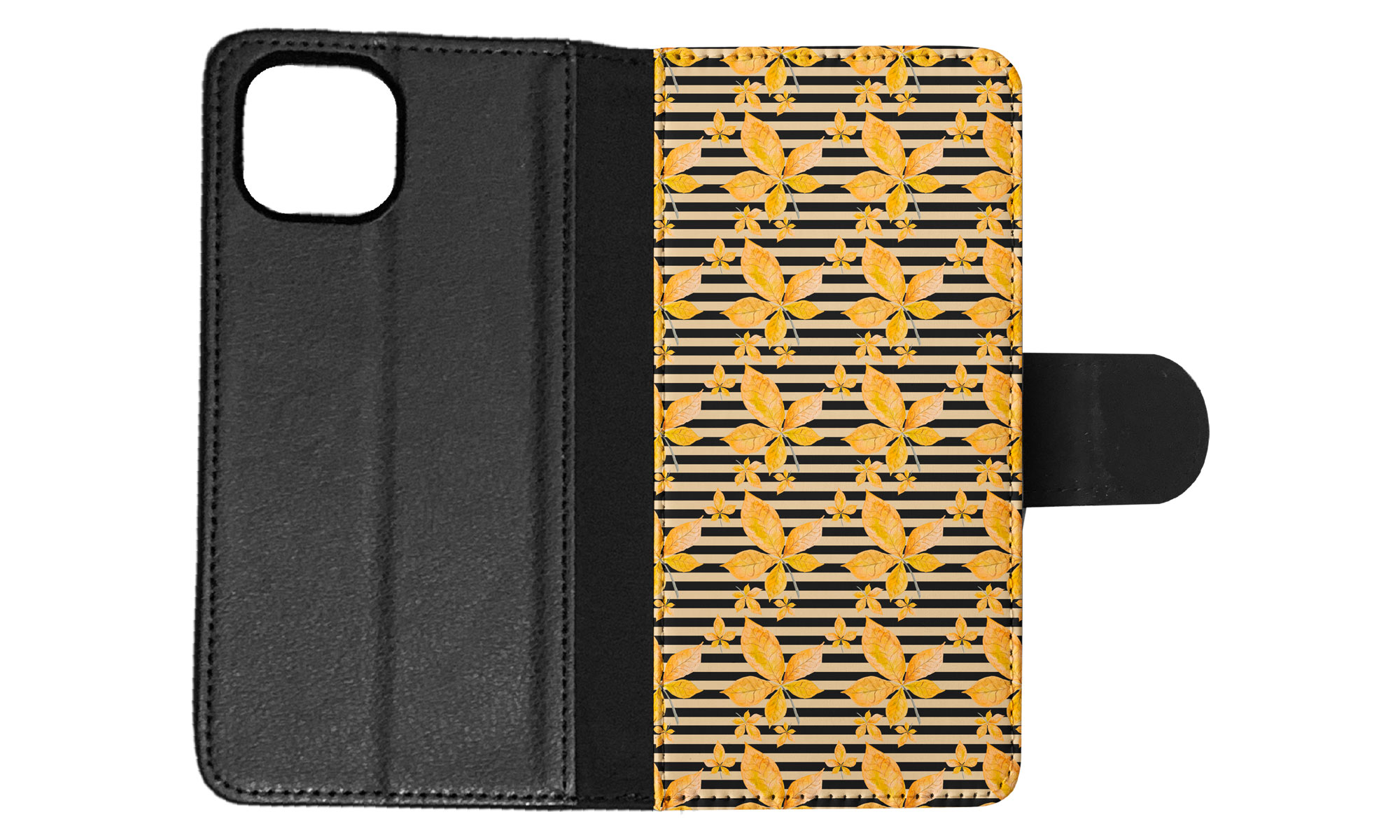 FLIP CASE FOR APPLE IPHONE|FALL AUTUMN LEAVES PATTERN 5 - Bild 59 von 193