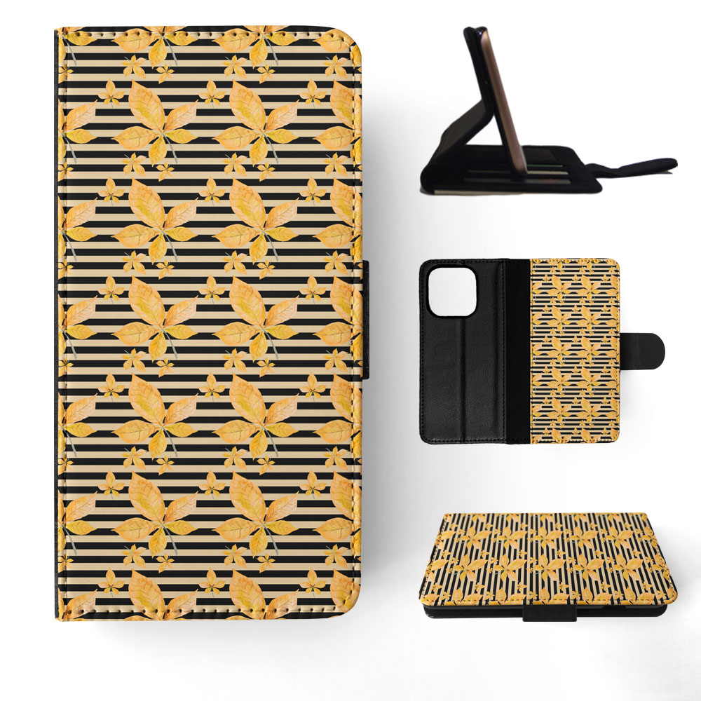 FLIP CASE FOR APPLE IPHONE|FALL AUTUMN LEAVES PATTERN 5 - Bild 51 von 193