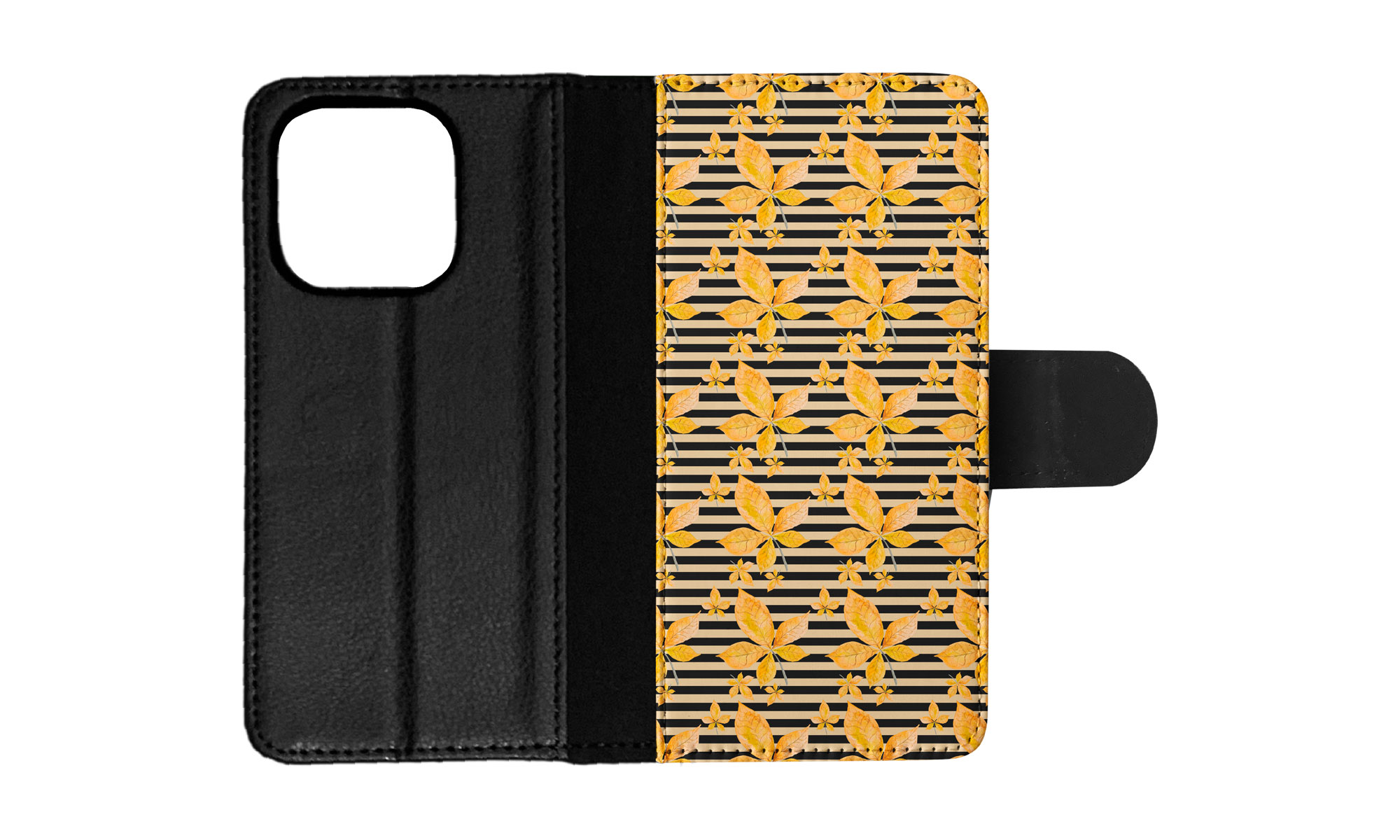 FLIP CASE FOR APPLE IPHONE|FALL AUTUMN LEAVES PATTERN 5 - Bild 54 von 193
