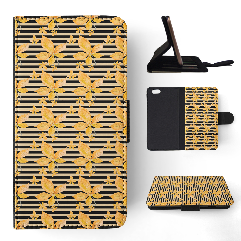 FLIP CASE FOR APPLE IPHONE|FALL AUTUMN LEAVES PATTERN 5 - Bild 159 von 193