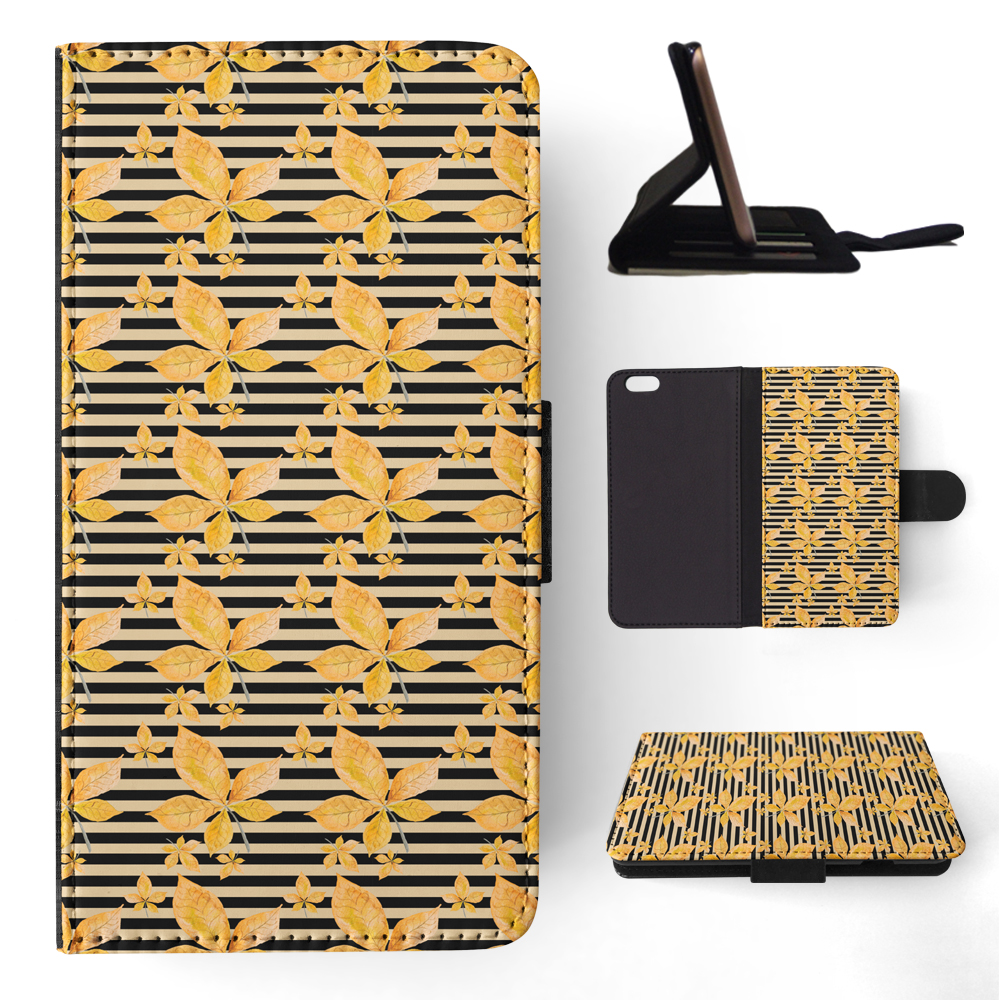 FLIP CASE FOR APPLE IPHONE|FALL AUTUMN LEAVES PATTERN 5 - Bild 149 von 193