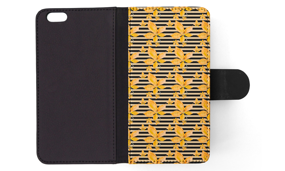 FLIP CASE FOR APPLE IPHONE|FALL AUTUMN LEAVES PATTERN 5 - Bild 152 von 193
