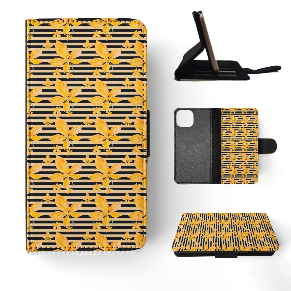 FLIP CASE FOR APPLE IPHONE|FALL AUTUMN LEAVES PATTERN 5 - Bild 41 von 193