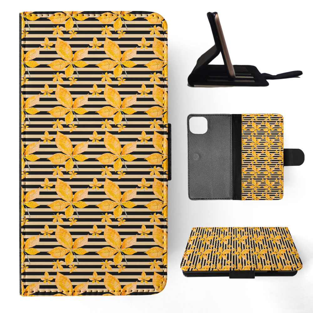FLIP CASE FOR APPLE IPHONE|FALL AUTUMN LEAVES PATTERN 5 - Bild 36 von 193