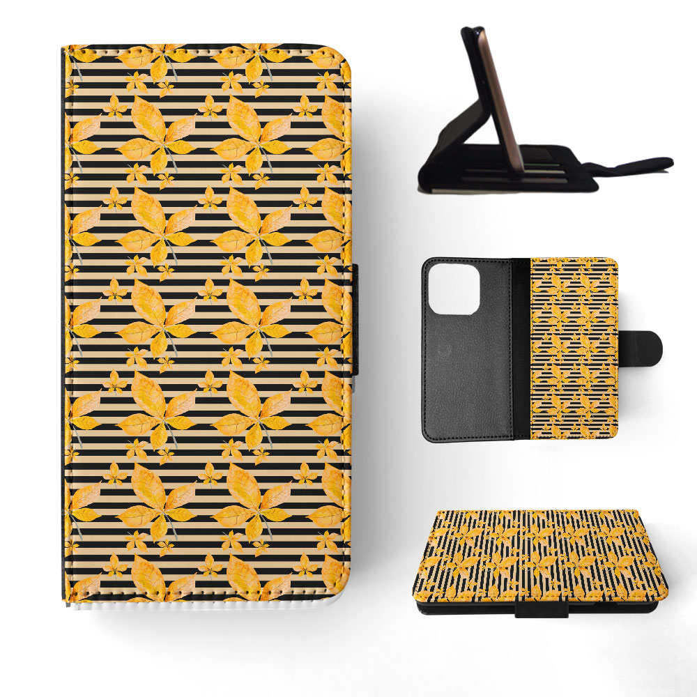 FLIP CASE FOR APPLE IPHONE|FALL AUTUMN LEAVES PATTERN 5 - Bild 31 von 193