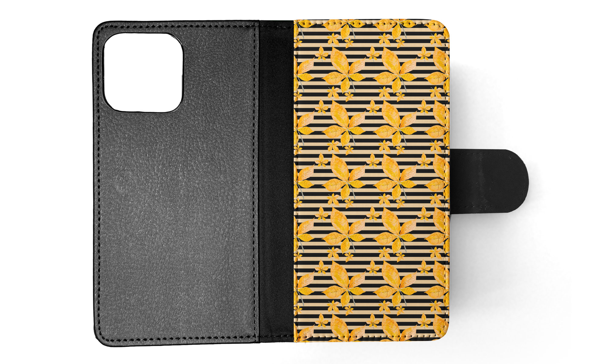 FLIP CASE FOR APPLE IPHONE|FALL AUTUMN LEAVES PATTERN 5 - Bild 29 von 193