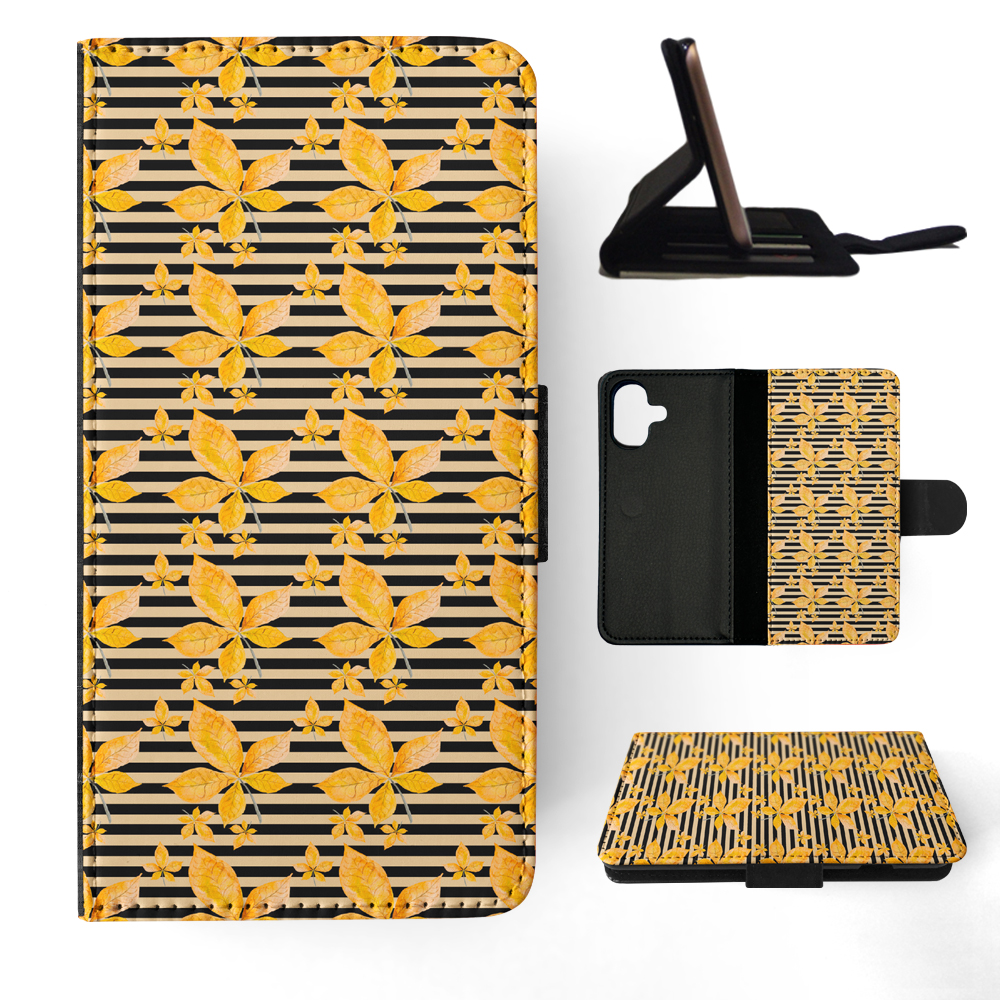 FLIP CASE FOR APPLE IPHONE|FALL AUTUMN LEAVES PATTERN 5 - Bild 21 von 193