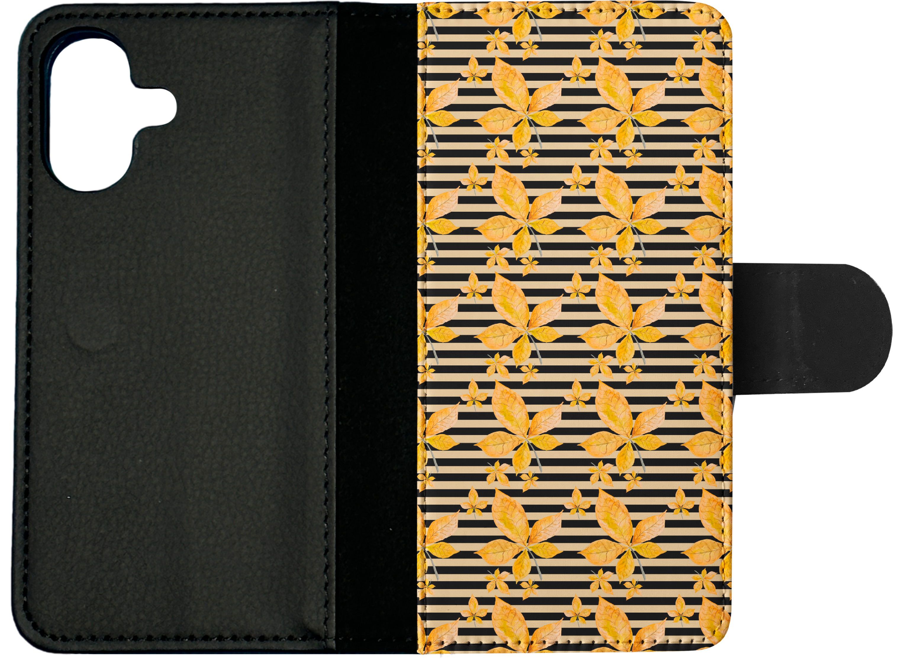 FLIP CASE FOR APPLE IPHONE|FALL AUTUMN LEAVES PATTERN 5 - Bild 24 von 193