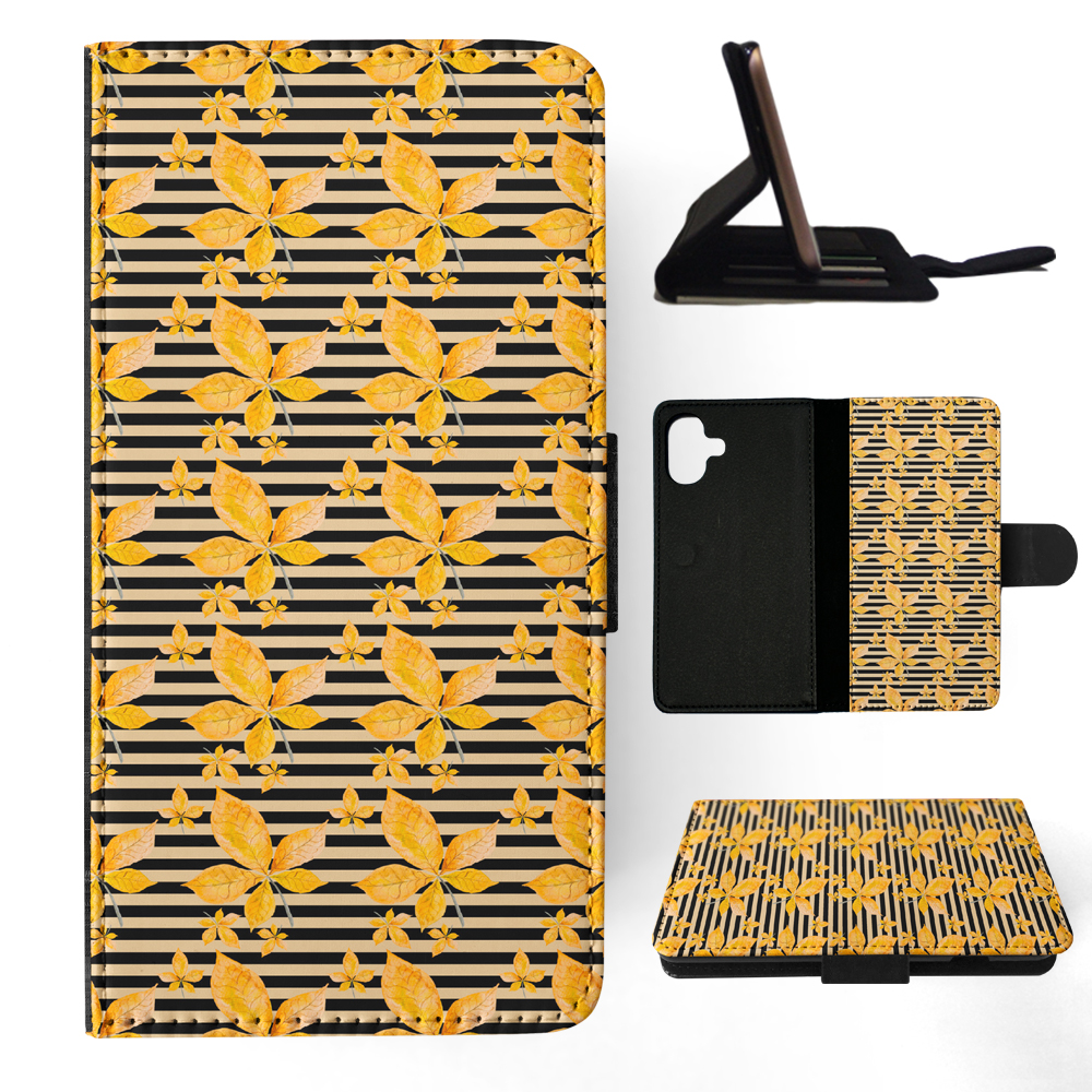 FLIP CASE FOR APPLE IPHONE|FALL AUTUMN LEAVES PATTERN 5 - Bild 16 von 193