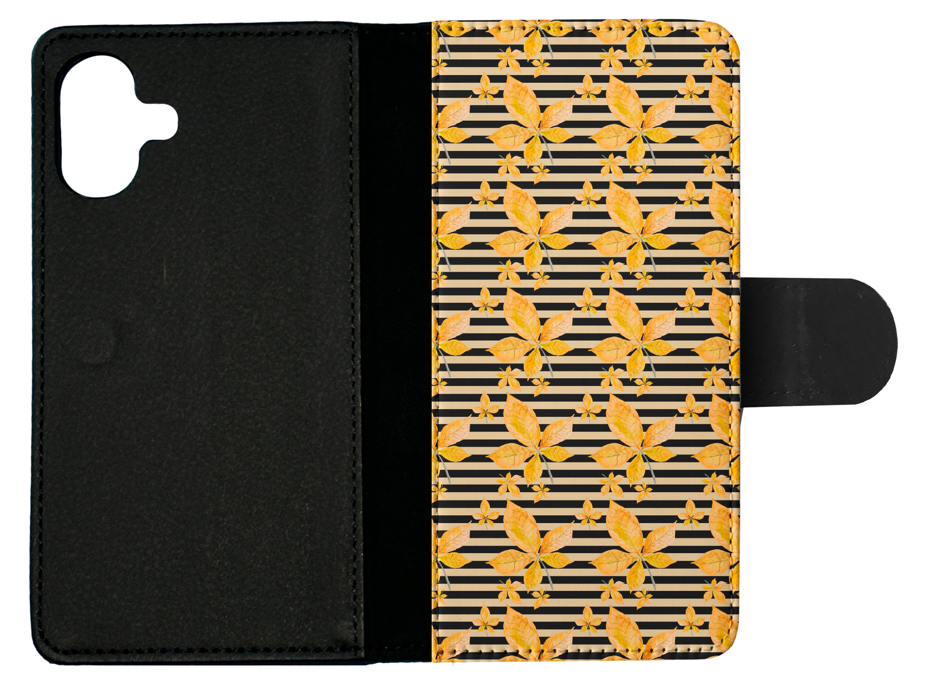 FLIP CASE FOR APPLE IPHONE|FALL AUTUMN LEAVES PATTERN 5 - Bild 19 von 193