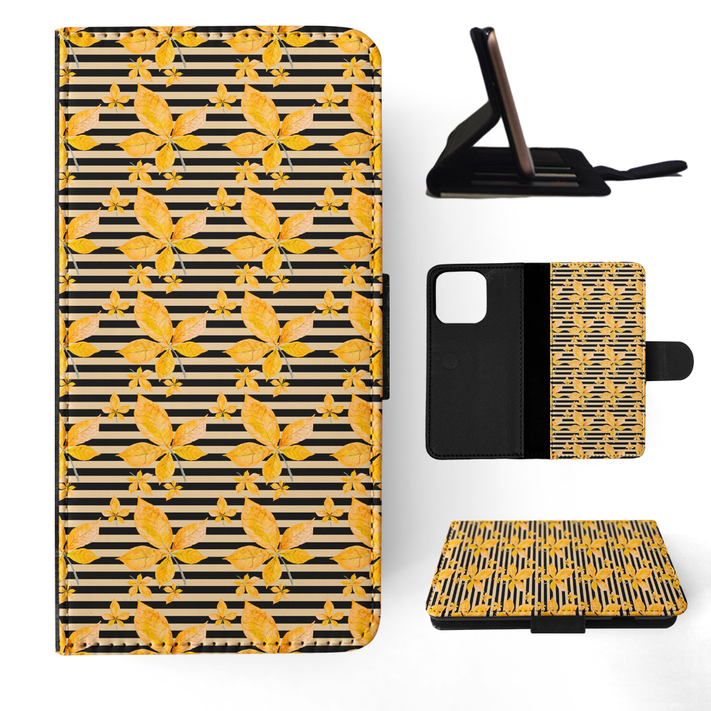 FLIP CASE FOR APPLE IPHONE|FALL AUTUMN LEAVES PATTERN 5 - Bild 11 von 193