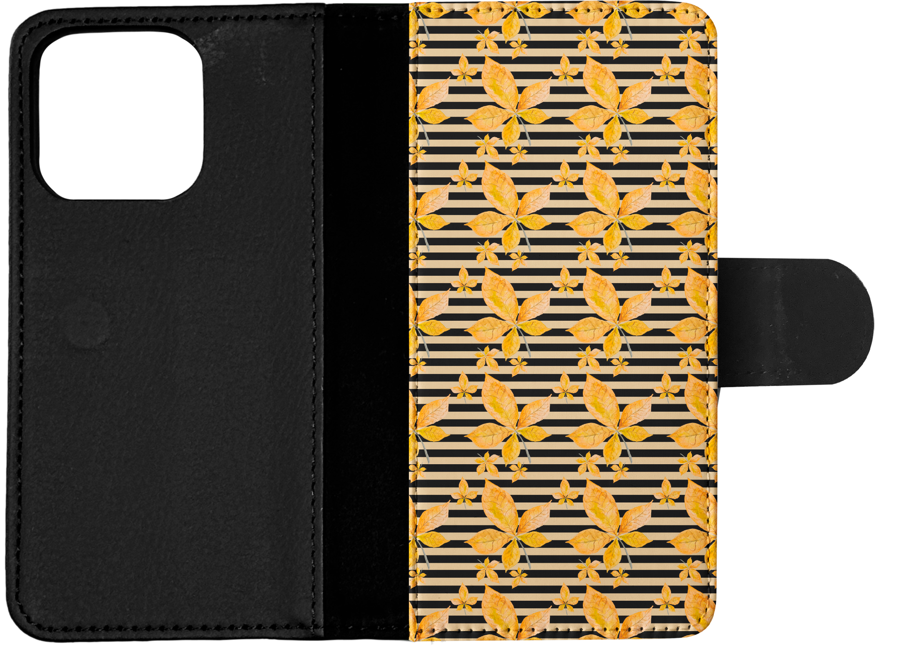 FLIP CASE FOR APPLE IPHONE|FALL AUTUMN LEAVES PATTERN 5 - Bild 14 von 193