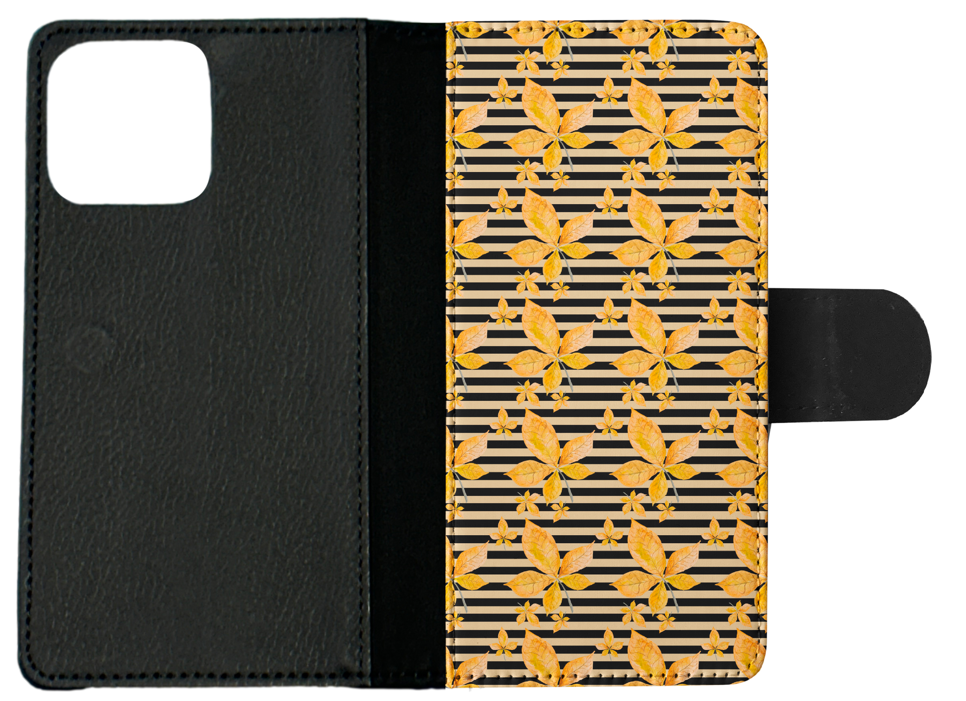 FLIP CASE FOR APPLE IPHONE|FALL AUTUMN LEAVES PATTERN 5 - Bild 9 von 193