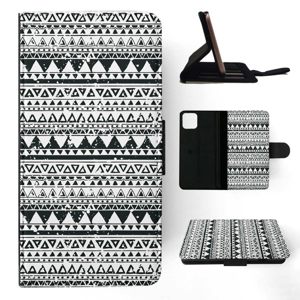 FLIP CASE FOR APPLE IPHONE|AZTEC TRIBAL PATTERN 8 - Foto 104 di 193