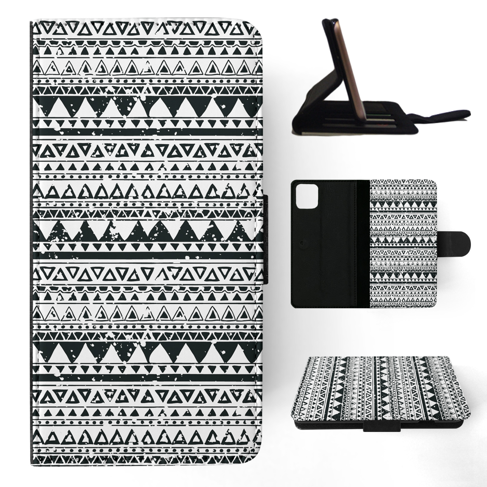 FLIP CASE FOR APPLE IPHONE|AZTEC TRIBAL PATTERN 8 - Foto 94 di 193