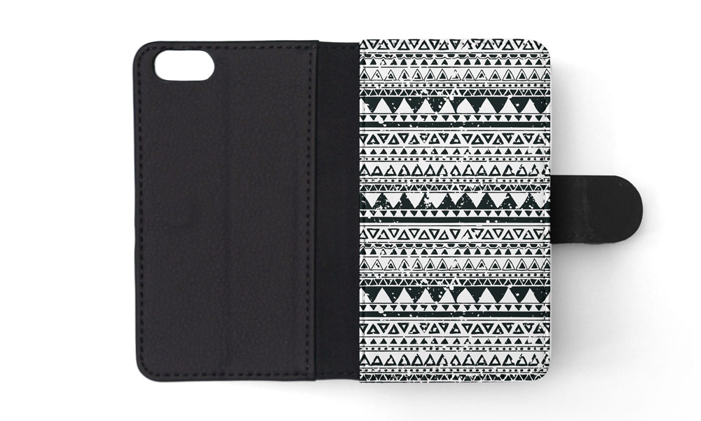 FLIP CASE FOR APPLE IPHONE|AZTEC TRIBAL PATTERN 8 - Foto 172 di 193