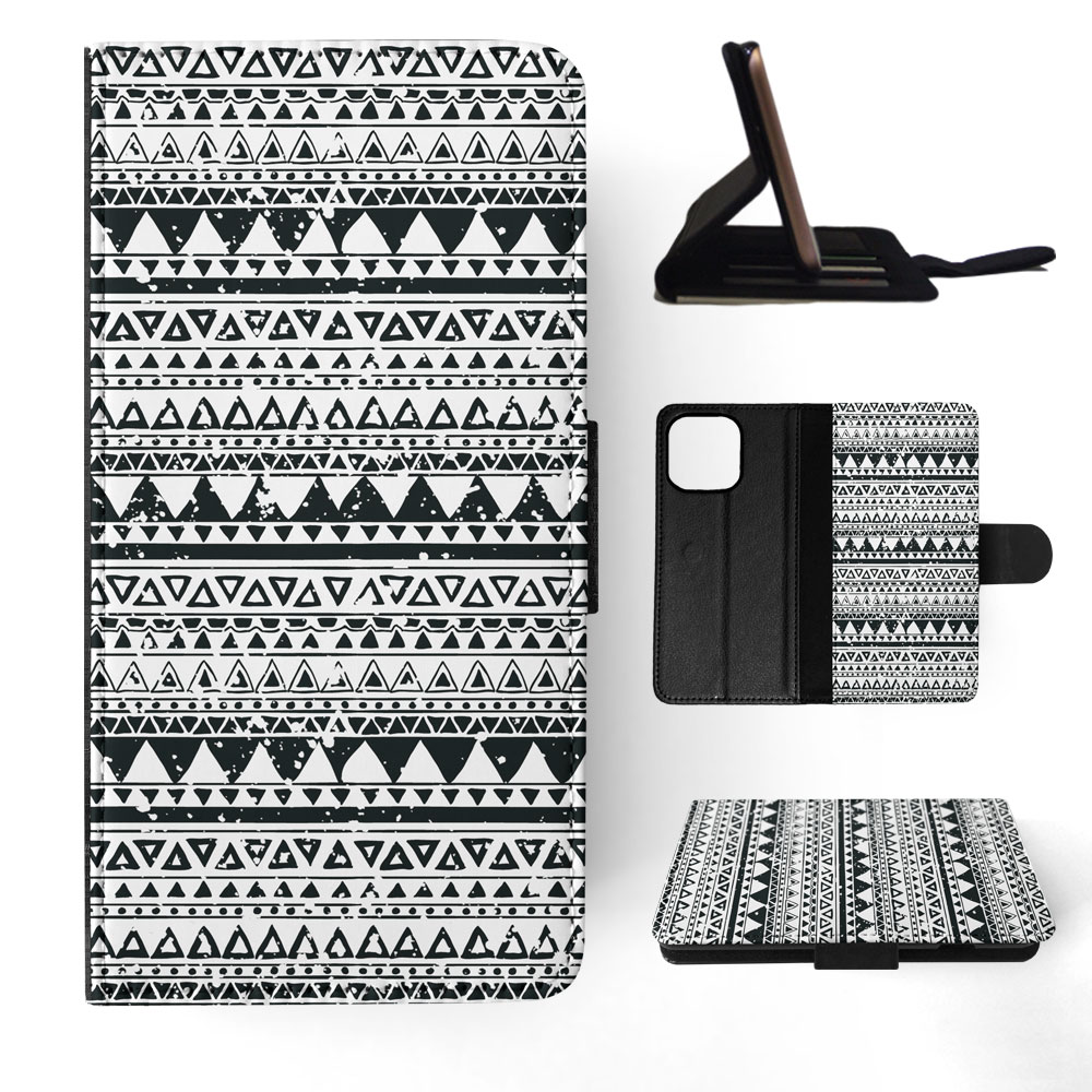 FLIP CASE FOR APPLE IPHONE|AZTEC TRIBAL PATTERN 8 - Foto 46 di 193